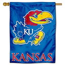 【中古】【輸入品・未使用】University of Kansas Jayhawks House Flag(4)
