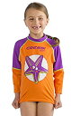 【中古】【輸入品・未使用】Cressi Violet Pequeno filles enfants UV UPF + 50?Sun Protection Ras...