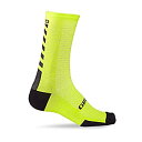 【中古】【輸入品・未使用】Medium Lime/black Giro Hrc+ Merino Wood 2017 Cycling Socks