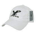 【中古】【輸入品・未使用】Rapid Dominance A03-LFD-WHT Live Free or Die Relaxed Graphic Cap44;...