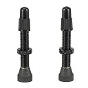 【中古】【輸入品・未使用】Venzo 2のバイク自転車Tublessの35mm仏式ユニバーサルバルブステムペア