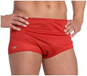【中古】【輸入品・未使用】Speedo メンズ ポリメッシュスクエアレッグトレーニングスーツ 28 レッド