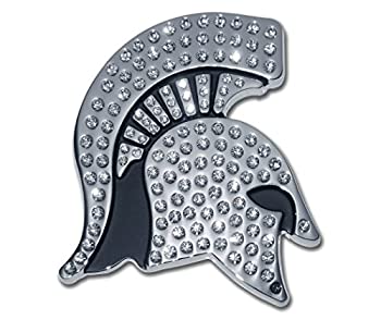 【中古】【輸入品 未使用】Michigan State University (Spartan Head with Austrian Crystals) Emblem