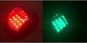 【中古】【輸入品・未使用】MARINE BOAT LED GREEN STARBOARD RED PORTSIDE NAVIGATION LIGHT VERTI...