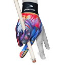 yÁzyAiEgpzLONGONI Billiard POOL CUE GLOVE Fancy Leonardo 3 for Left hand