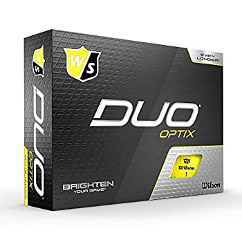 yÁzyAiEgpzWilson Staff Duo Optix Golf Ball - Yellow