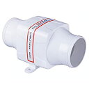 【中古】【輸入品・未使用】SEAFLO 3インチ インライン マリンビルジ送風機 12V 130 CFM 静かなボート ホワイト