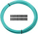 【中古】【輸入品・未使用】Jagwire 4mm スポーツディレイラーハウジング スリックルーブライナー付き 10mロール セレステ