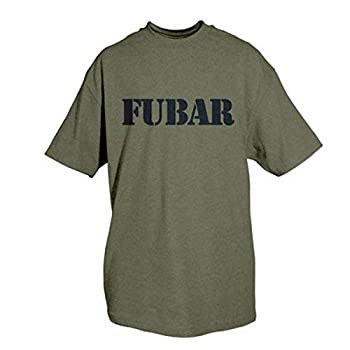 yÁzyAiEgpzFox Outdoor 64-541 L Fubar T-Shirt, Olive Drab - Large