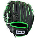 【中古】【輸入品・未使用】(Left Hand Throw Lime/Gray) - Franklin Sports Windmill Series Lightweight Softball Glove 28cm