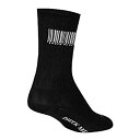 【中古】【輸入品・未使用】SockGuy SGX 6?inバーコードパフォーマンスサイクリング/ランニングソックス M ブラック