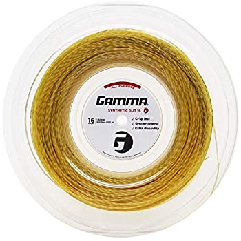 【中古】【輸入品・未使用】(16g Gold) - Gamma Sports Synthetic Gut Tennis String Reel 220m 【中古】【輸入品・未使用】(16g Gold) - Gamma Sports Synthetic Gut Tennis String Reel 220m