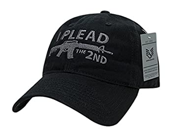 yÁzyAiEgpzRapid Dominance A03-1IP2-BLK I Plead 2nd Relaxed Graphic Cap44; Black