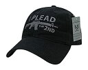 【中古】【輸入品・未使用】Rapid Dominance A03-1IP2-BLK I Plead 2nd Relaxed Graphic Cap44; Bla...