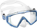 【中古】【輸入品・未使用】Cressi Liberty Triside SPE Clear/Sapphire