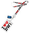 yÁzyAiEgpzDoctor Who I Heart The Doctor Lanyard with 2D Tardis Charm