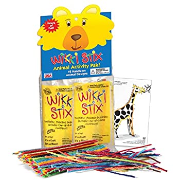 【中古】【輸入品 未使用】Wikki Stix Animal Activity Pak by WikkiStix