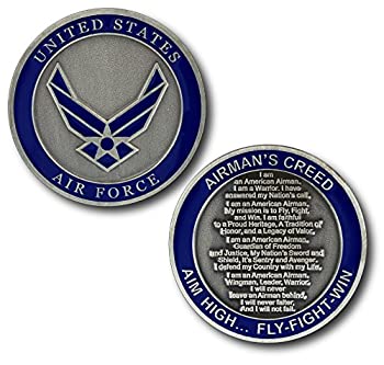 【中古】【輸入品・未使用】U.S. Air Force "The Airman's Creed" Challenge Coin