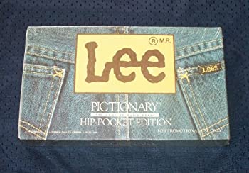 【中古】【輸入品・未使用】ピクショナリー (Pictionary: Hip Pocket Edition) - Lee Jeans (1988) ボードゲーム