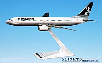 【中古】【輸入品・未使用】Britannia ( OC ) 737???800?Airplane Miniature Modelスナップ式プラスチック1?: 200?Part # abo-73780h-013