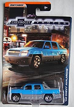 【中古】【輸入品・未使用】MATCHBOX 1:75スケール ダイカスト シボレー 100年 トラック ブルー/グレー '02 シボレーアバランチ