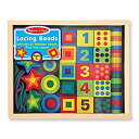 【中古】【輸入品・未使用】Melissa & Doug: Schn?rung Perlen in einer Box (import)