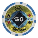 【中古】【輸入品・未使用】BrybellyブラックダイヤモンドPoker Chip Heavyweight 14-gramクレイComposite???パックof 50