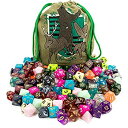 【ポイントアップ中！】【中古】【輸入品・未使用未開封】Wiz Dice Bag of Tricks: Collection of 140 Polyhedral Dice in 20 Guaranteed Complete Sets for Tabletop Role-playing Games - Neons Transl