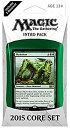 【中古】【輸入品 未使用】Magic the Gathering (MTG) 2015 Core Set / M15 Intro Pack / Theme Deck - Phytotitan (Green/White)(Includes 2 Booster