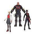 【中古】【輸入品 未使用】Arkham Origins: Electrocutioner Harleen Quinzel and Lady Shiva 3-Pack