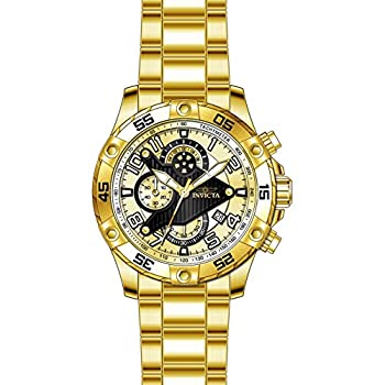 【中古】【輸入品・未使用】Invicta Men's 26098 S1 Rally Quartz Multifunction Gold Dial Watch