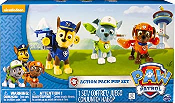 【中古】【輸入品・未使用】Nickelodeon Paw Patrol - Action Pack Pups 3pk Figure Set Chase Rocky Zuma by Paw Patrol [並行輸入品]