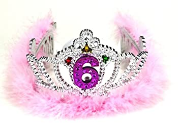 【中古】【輸入品・未使用】[フォーラム ノベルティ]Forum Novelties 6th Birthday Flashing Tiara 67540 [並行輸入品]