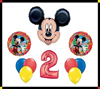 【中古】【輸入品 未使用】Disney Mickey Mouse Clubhouse 2 Happy Birthday Balloon Set Party Decoration by N/A 並行輸入品