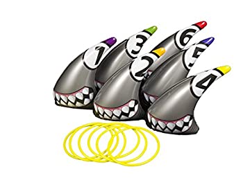 【中古】【輸入品・未使用】Poolmaster Shark Zone Ring Toss Game [並行輸入品]