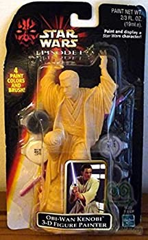 【中古】【輸入品・未使用】Obi-wan Kenobi 3-D Figure Sculpture Painter with Paint and Brush - Star Wars Episode 1 [並行輸入品]