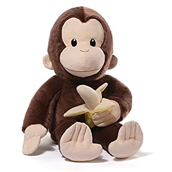 【中古】【輸入品・未使用】Gund Curious George with Banana 75th Anniversary Large Plush [並行輸入品]