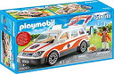 【中古】【輸入品・未使用】PM Playmobil Emergency Car with Siren [並行輸入品]