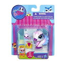 【中古】【輸入品・未使用】[ハスブロ]Hasbro Littlest Pet Shop Favorite Pets Swan and Swan Friendand #3240 A3571 [並行輸入品]