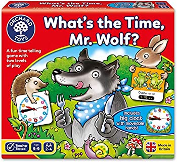 yÁzyAiEgpzOrchard Toys What's The Time Mr. Wolf? Time-Telling Game [sAi]