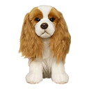 【中古】【輸入品・未使用】Faithful Friends Cavalier Blenheim King Charles Spaniel Stuffed Animal 12%ダブルクォーテ%/30cm Tan and White [並行輸入品]