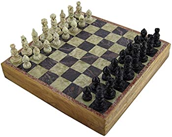 【中古】【輸入品・未使用】Marble Stone Art Unique India Chess Pieces and Board Set 8 X 8 Inches [並行輸入品]【メーカー名】royalty route【メーカー型番】【ブ...