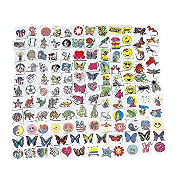 【中古】【輸入品・未使用】Fun Express Mega Tattoo Assortment (1500 Piece) [並行輸入品]