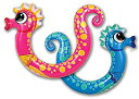 【中古】【輸入品 未使用】Poolmaster Seahorse Noodle (2 Pack) 並行輸入品