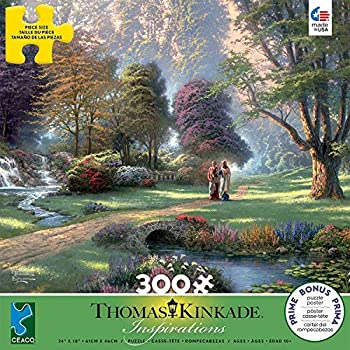 【中古】【輸入品・未使用】Ceaco 2202-32 Thomas Kinkade Walk of Faith Puzzle - 300Piece [並行輸入品]