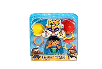 【中古】【輸入品・未使用】Pop On Pals Fireman and Handyman [Toy] By Spin Master [並行輸入品]