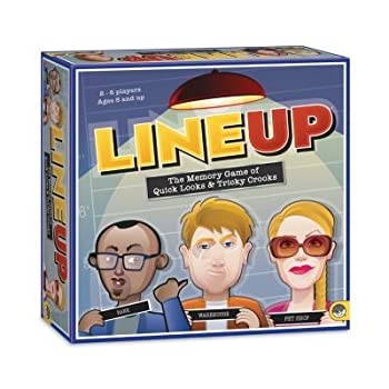 MindWare LineUp - Stimulating Memory Board Game with a Great Playing Time and Comical Crime Mystery Suspense for Ages 8 and Up [並行輸