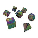 【中古】【輸入品・未使用】Norse Foundry Set of 7 Queens Treasure Full Metal Polyhedral Dice RPG Math Games DND Pathfinder … [並行輸入品]