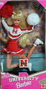 【ポイントアップ中！】【中古】【輸入品・未使用未開封】Nebraska Cornhuskers University Barbie Cheerleader by Mattel [並行輸入品]