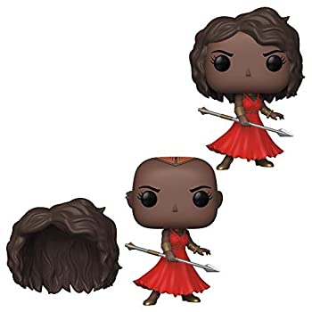 【中古】【輸入品・未使用未開封】Funko Pop! Marvel: Black Panther - Okoye with Red Dress and Removable Wig%カンマ% Fall Convention Exclusive [並行輸入品]
